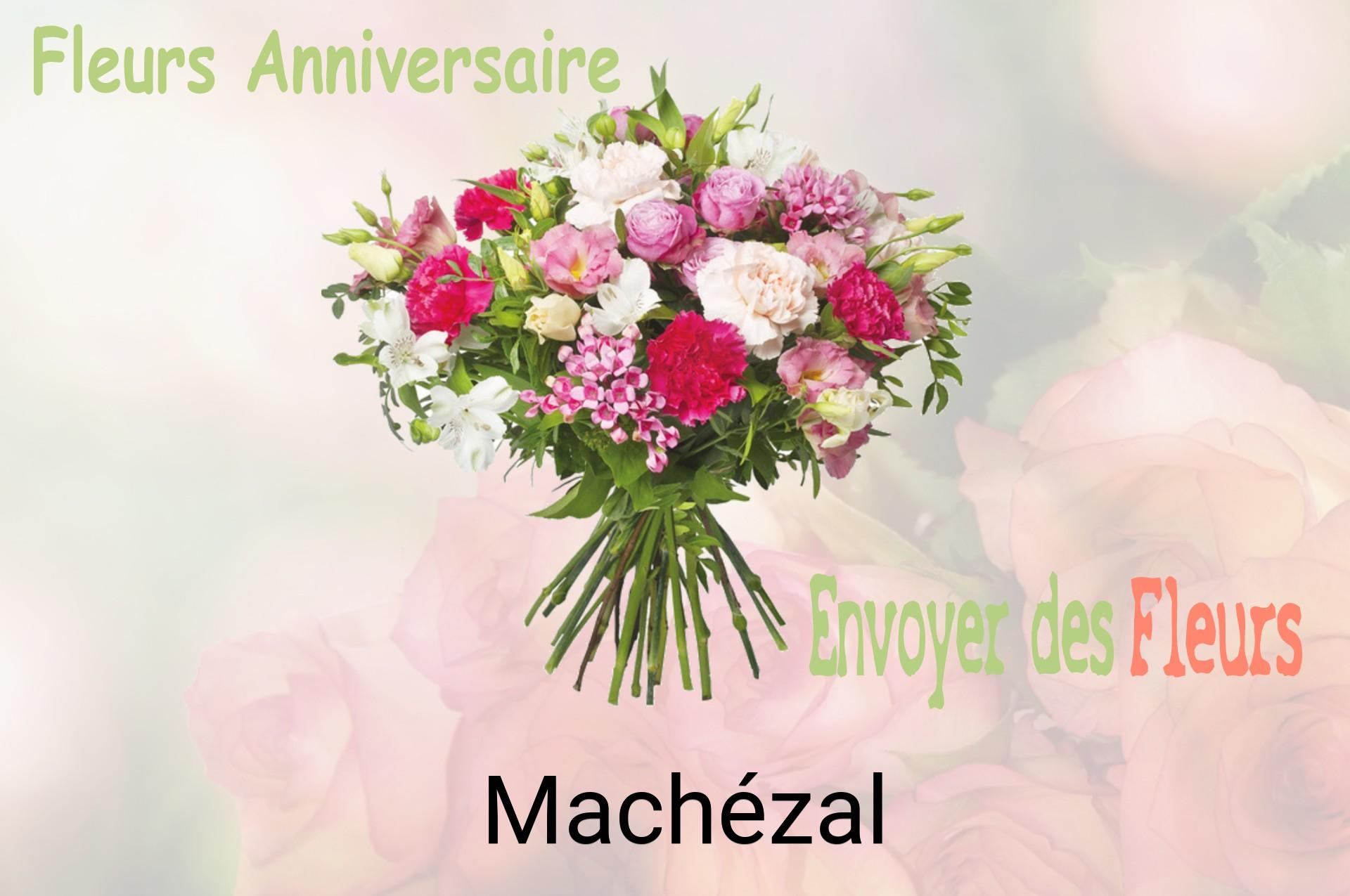 Bouquet de fleurs d’anniversaire livré à Machézal